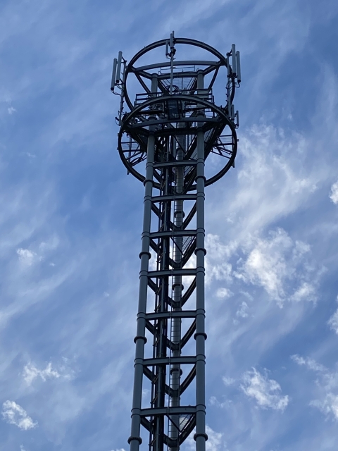 NTTドコモ基地局 CV多摩小山