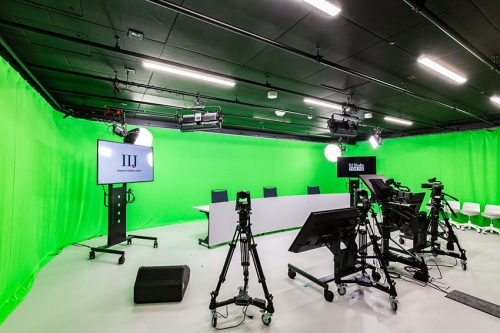 「IIJ Studio TOKYO」内の撮影スタジオ