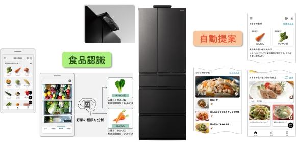 冷蔵庫AIカメラの実証実験