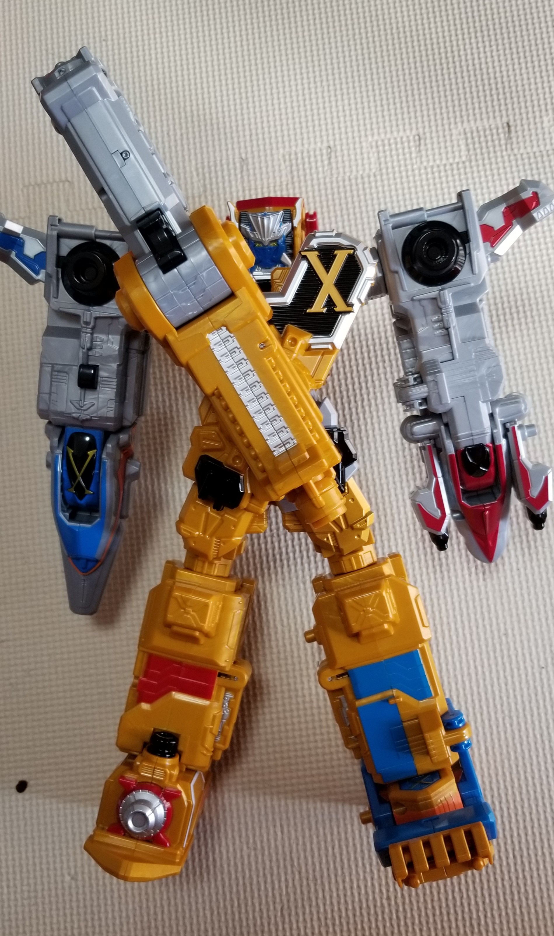 グットクルカイザー　vsx ルパンレンジャー　パトレンジャー　ロボ 戦隊ブログvol.60 その名もVSX！驚異の11機合体！！戦隊職人