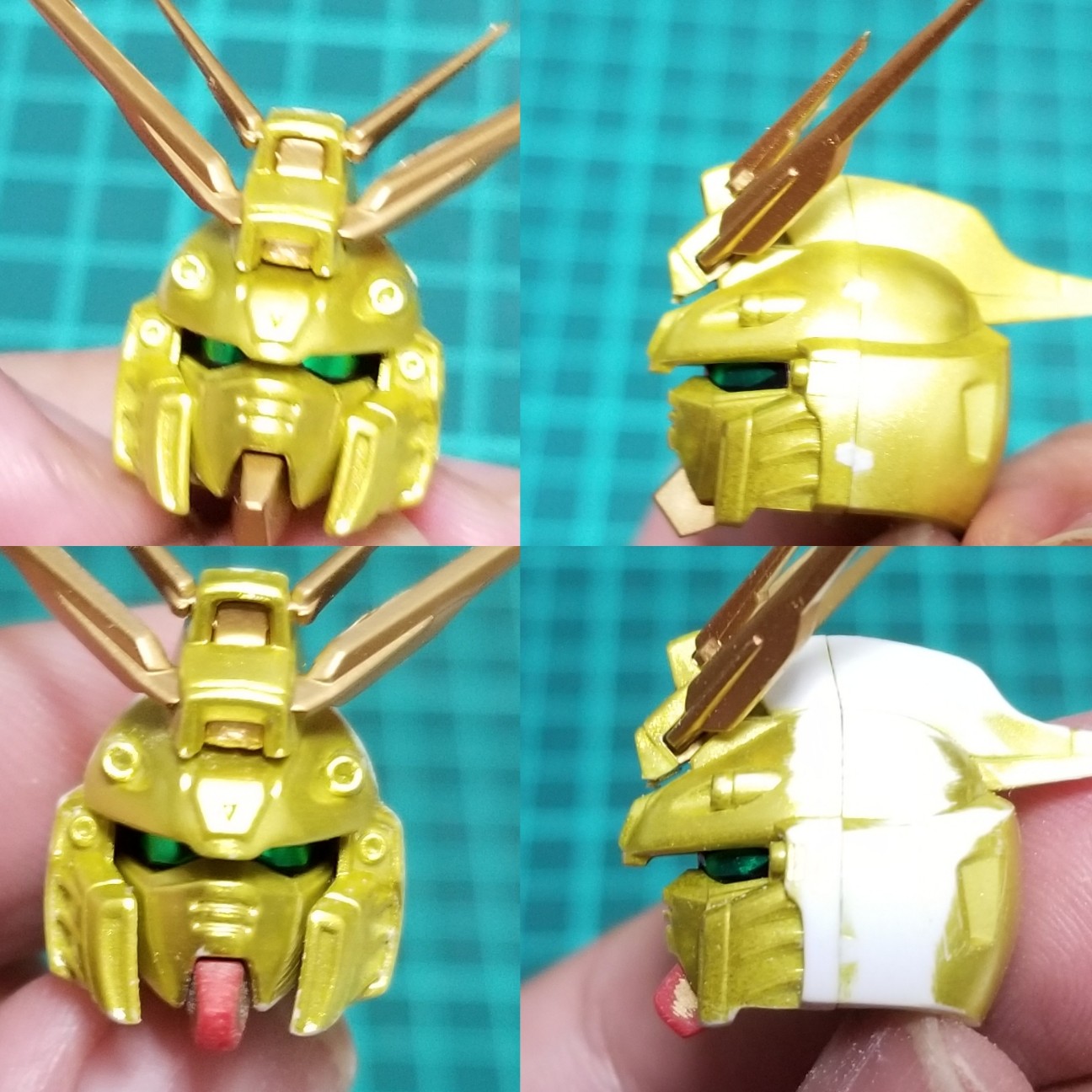 MG マスターガンダム制作&改修日記(2) - かるまお父さんのほぼガンプラ日記