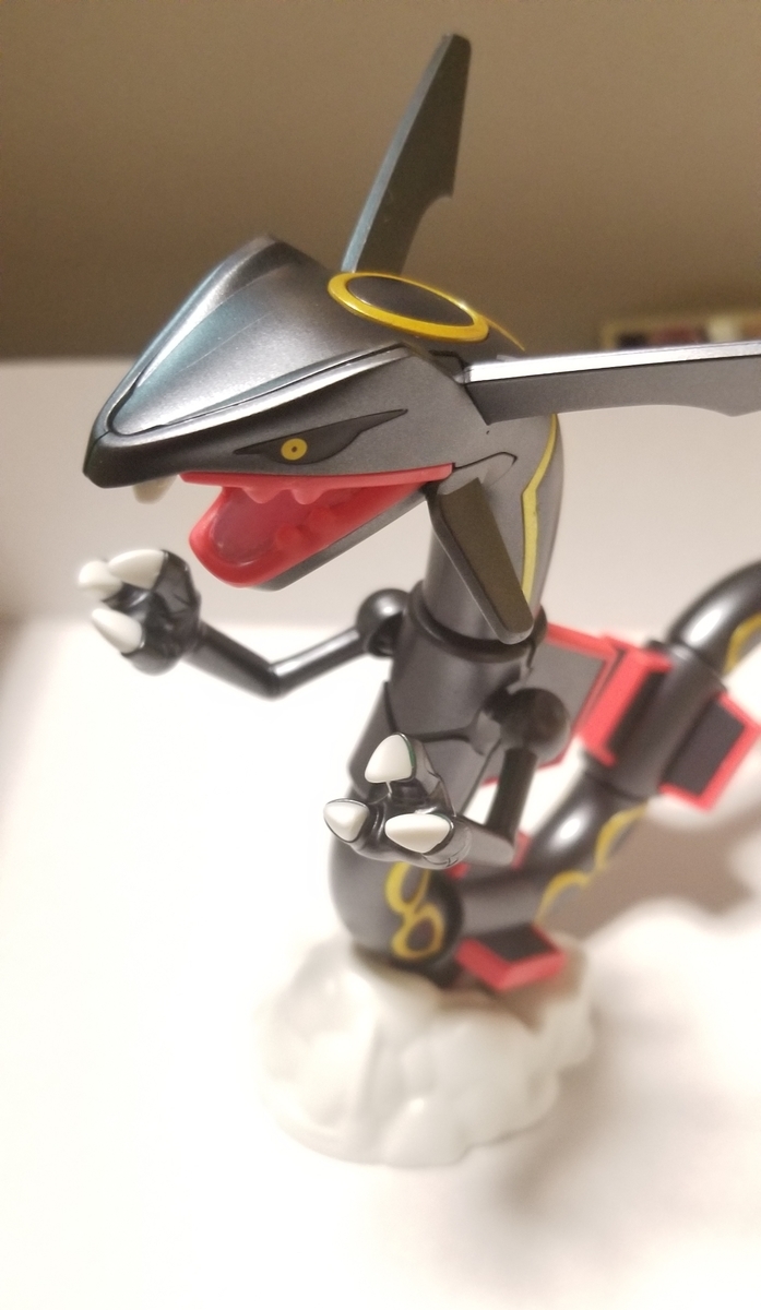 ポケプラ レックウザ 制作日記 - かるまお父さんのほぼガンプラ日記