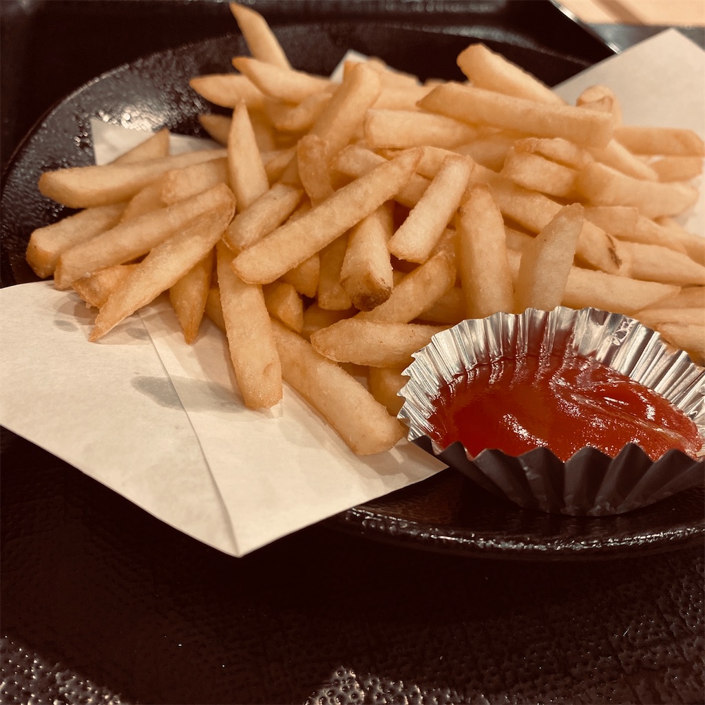 フライドポテトもあります