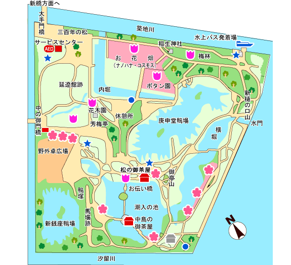 ポケモンgoスポット 浜離宮恩賜庭園を解説 綺麗な日本庭園でまったりとプレイしたい人におすすめ ポケモンgoスポットガイド