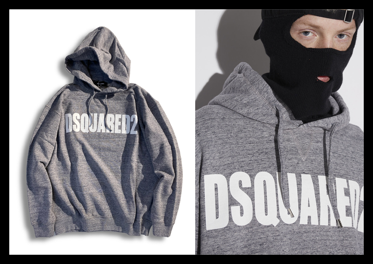 ディースクエアードDSQUARED²◇イタリア製スウェットパーカー