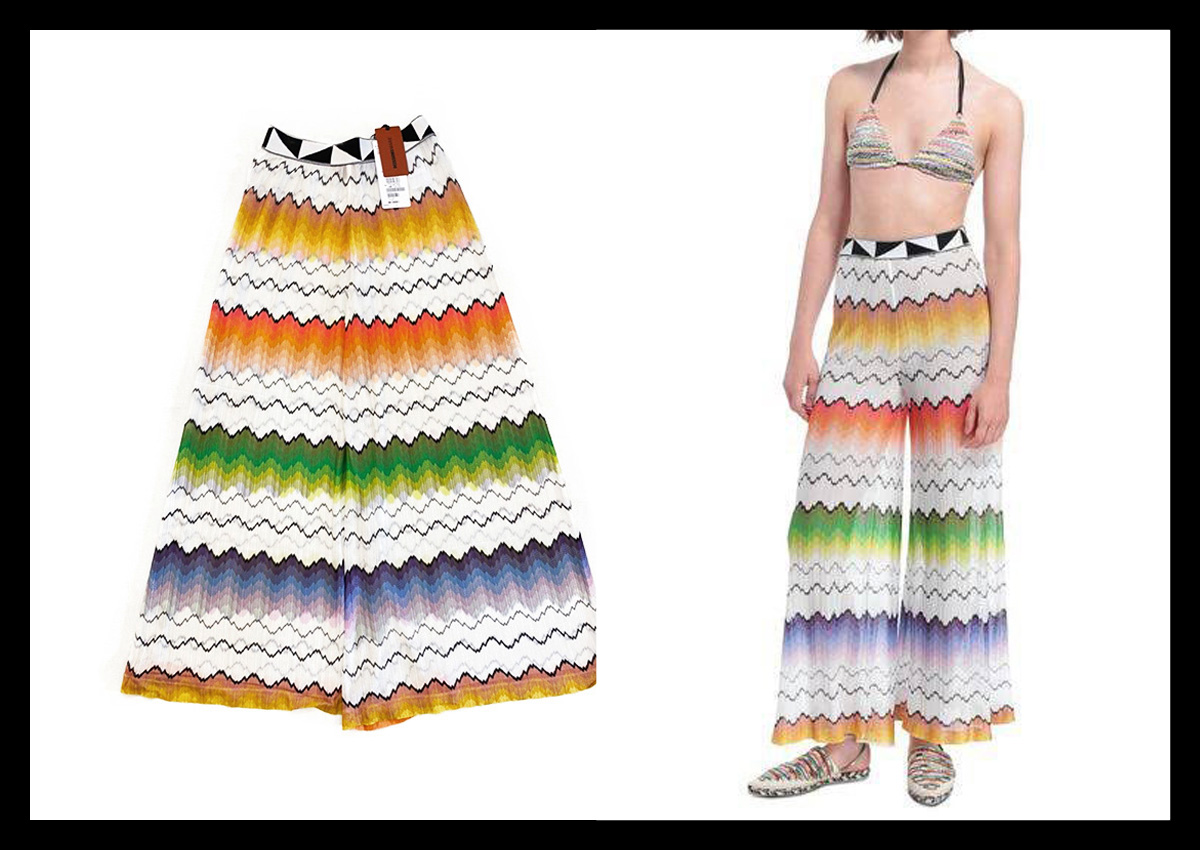 MISSONI ミッソーニ　マキシスカート 定価10.6万 MISSONI ミッソーニ リゾート感たっぷりなカラーと