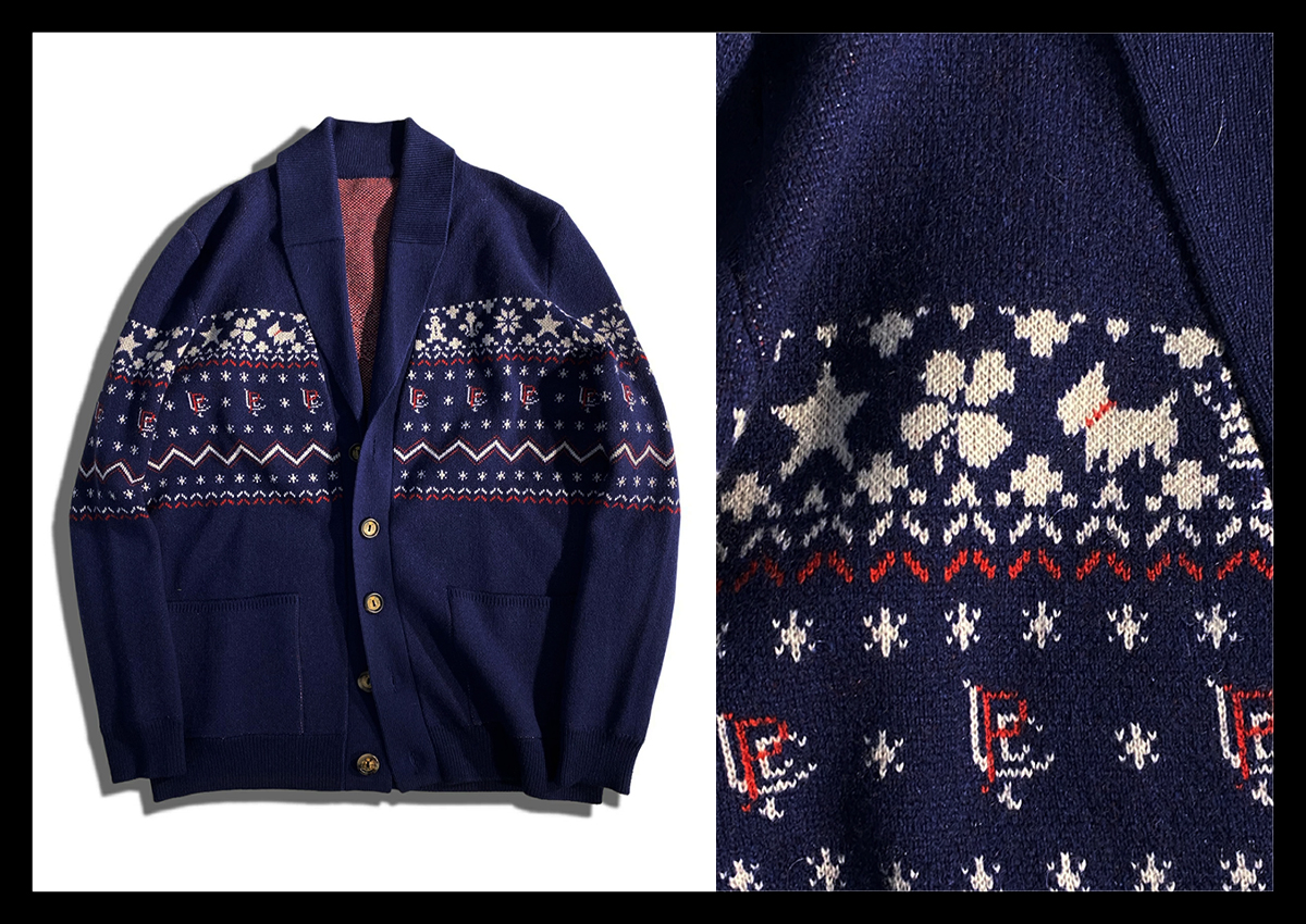 定価27.5万 lucien pellat-finet ルシアンペラフィネ カシミア100%の