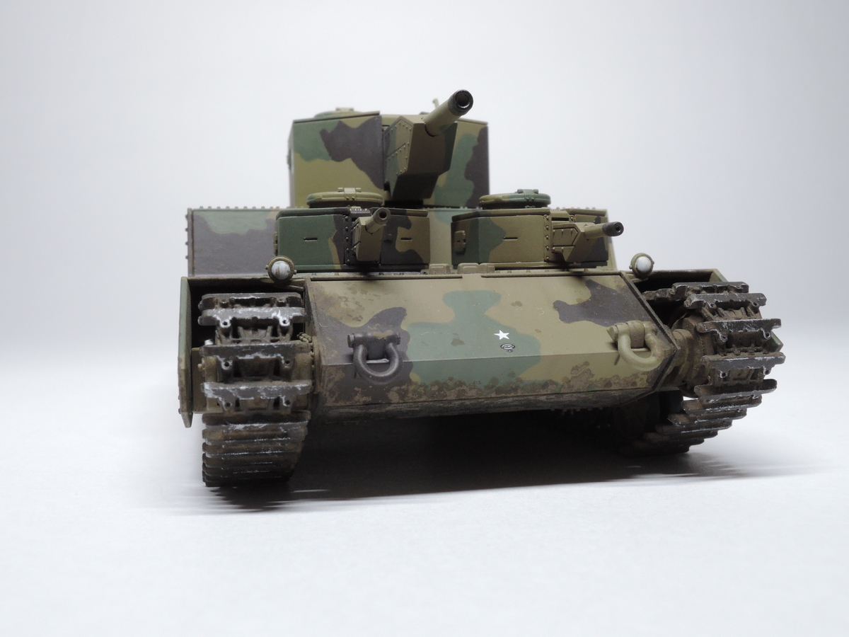 1/72超重戦車「オイ」 プラモデル製作 完成写真 - どらの自由帳