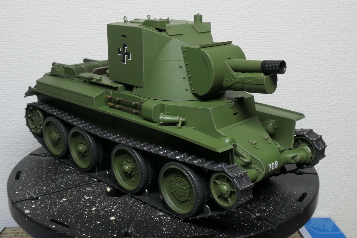 タミヤ1/35フィンランド突撃砲 BT-42 製作！その2