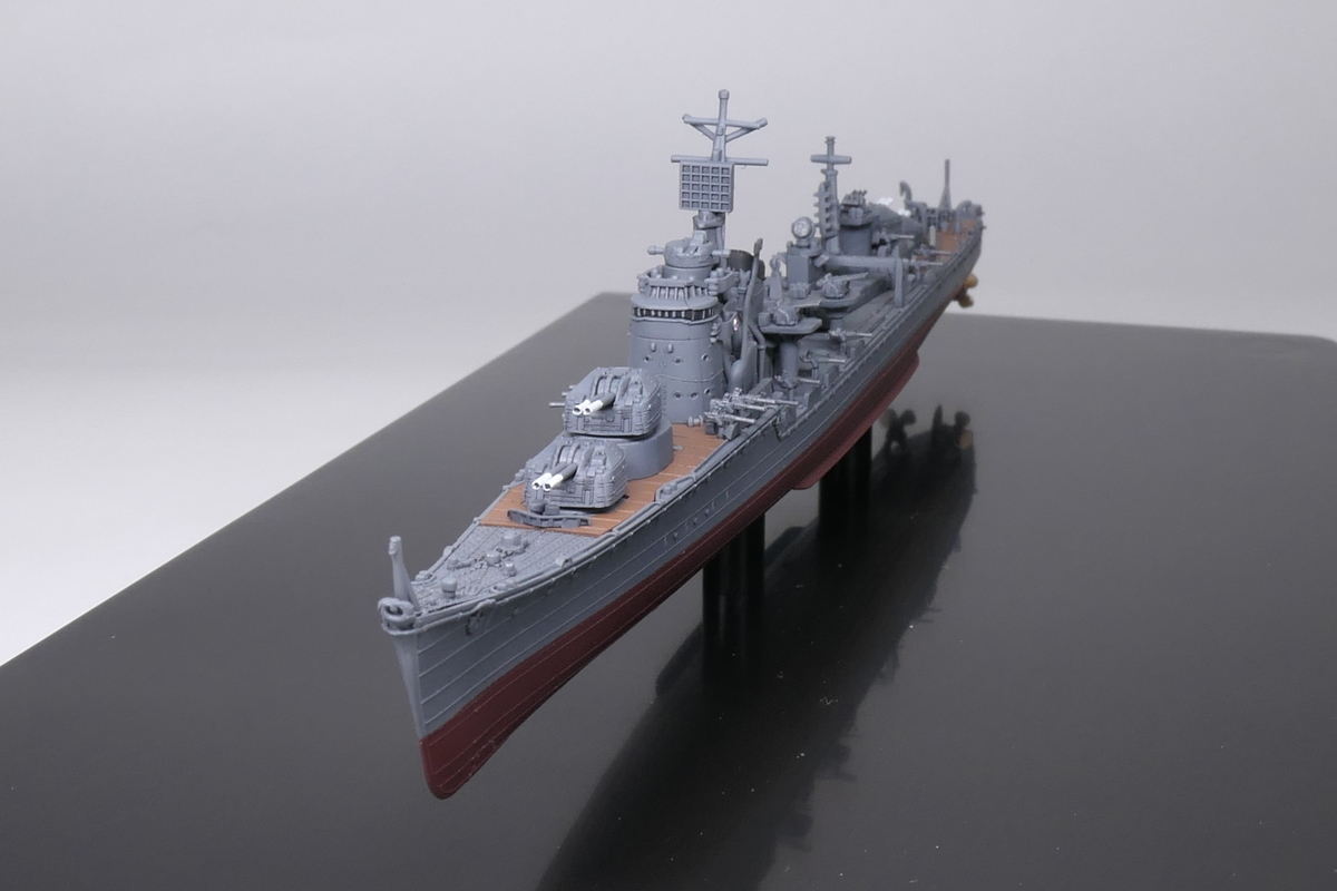 フジミ1/700 秋月を作る（+初月 完成写真 - どらの自由帳