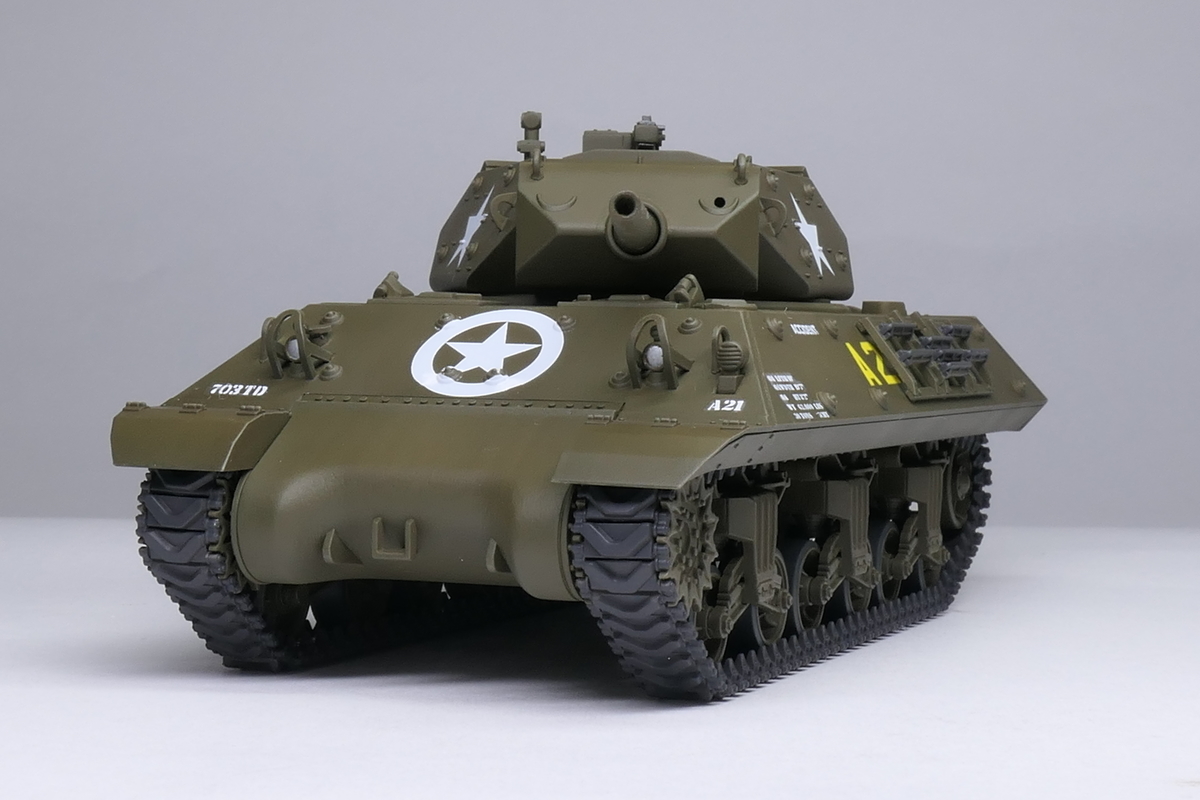 タミヤ 1/48 M10駆逐戦車を作る 完成写真 - どらの自由帳