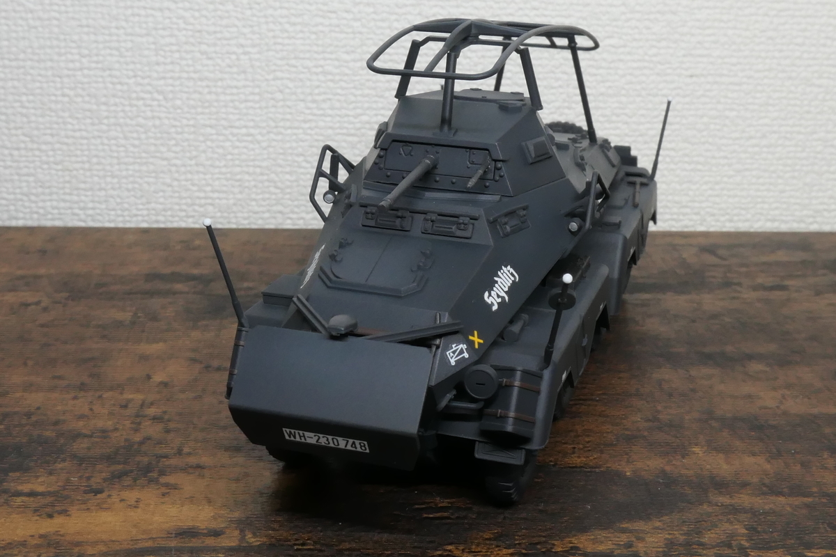 タミヤ 1/48 ドイツ8輪重装甲車Sd.Kfz.232を作る - どらの自由帳