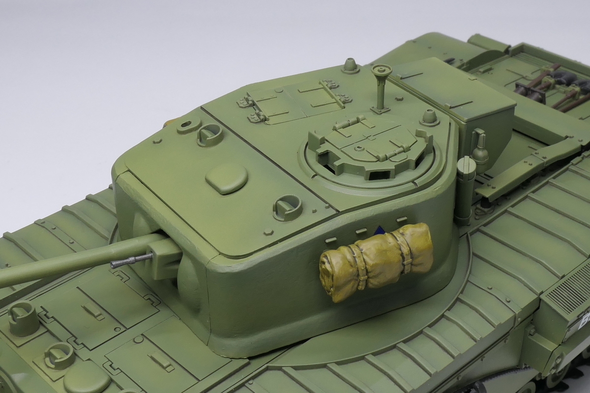 タミヤ 1/35イギリス歩兵戦車チャーチルMk.Ⅶを作る 完成写真