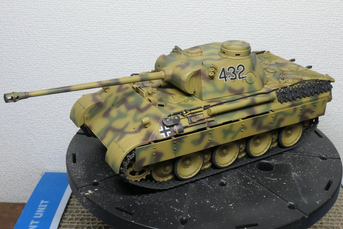 タミヤ 1/48 ドイツ戦車パンサーD型を作る - どらの自由帳