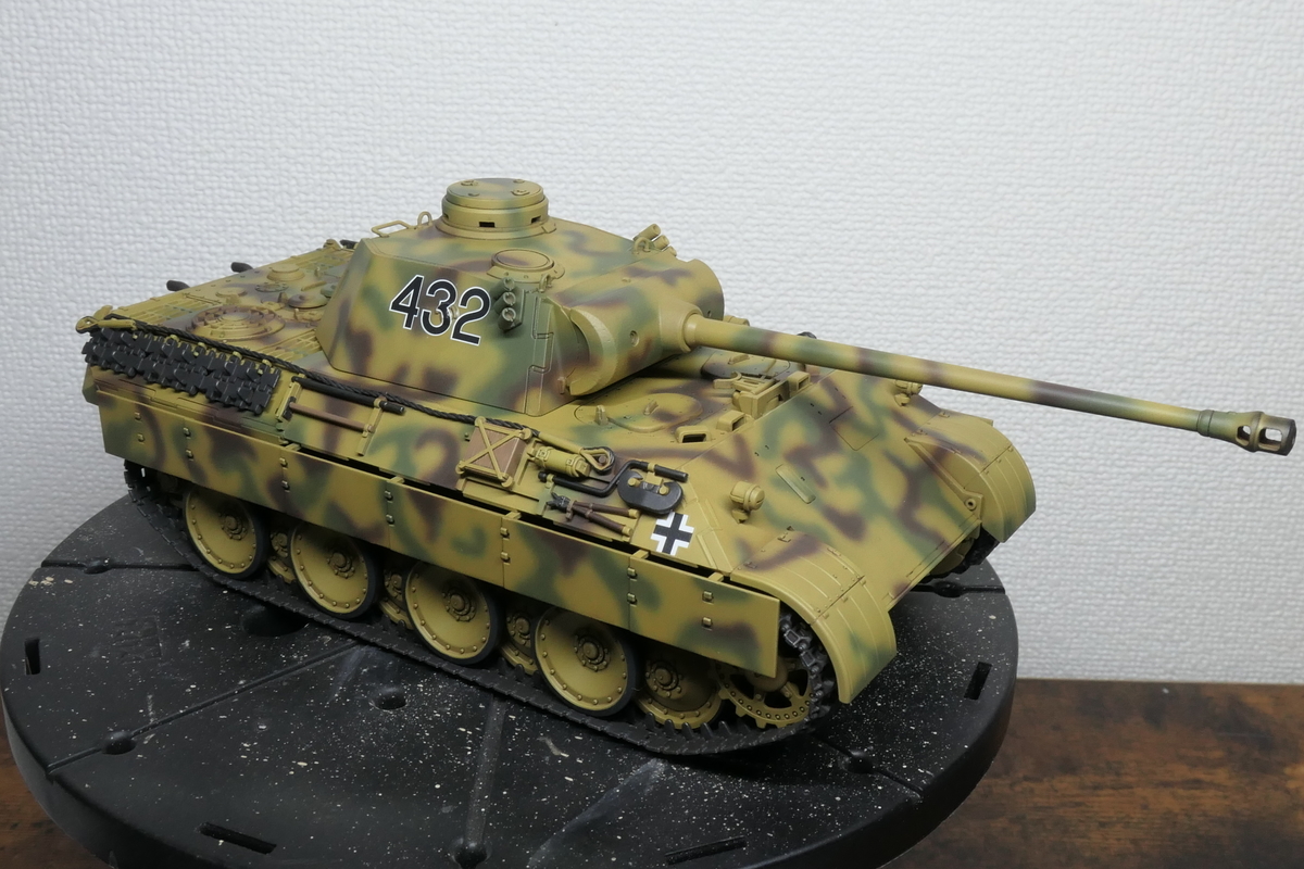 タミヤ 1/48 ドイツ戦車パンサーD型を作る - どらの自由帳
