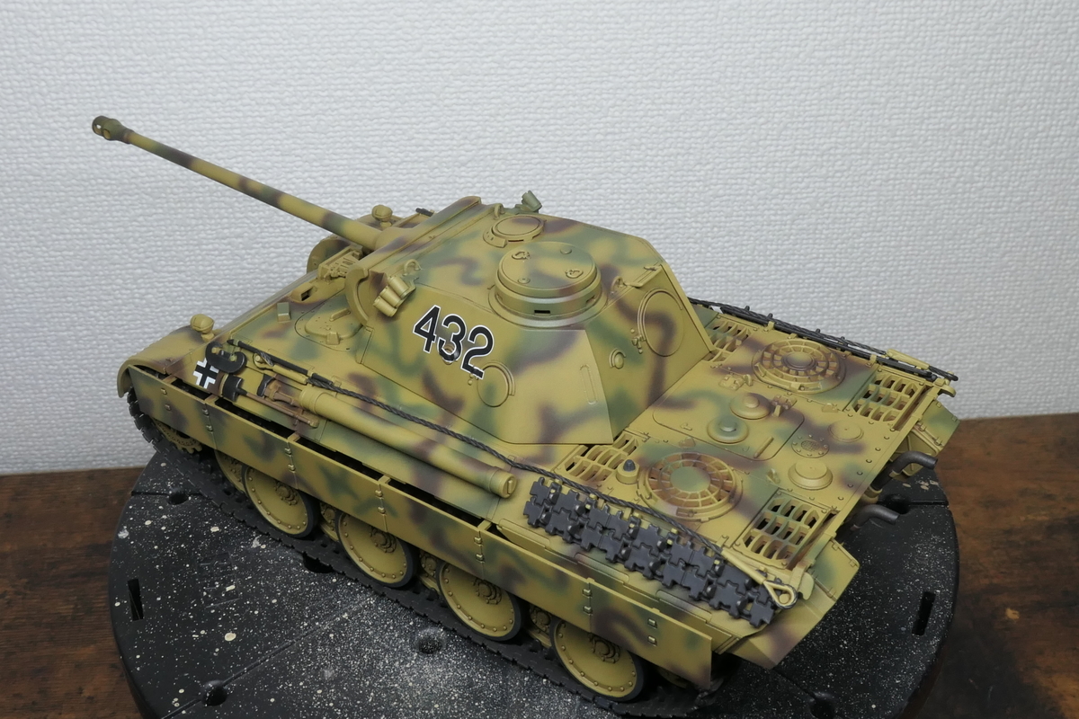 1/48 ドイツ戦車 パンサーD型 完成品 タミヤ 1/48 MM No.97 ドイツ戦車 パンサーD型 | ウエサカ模型店