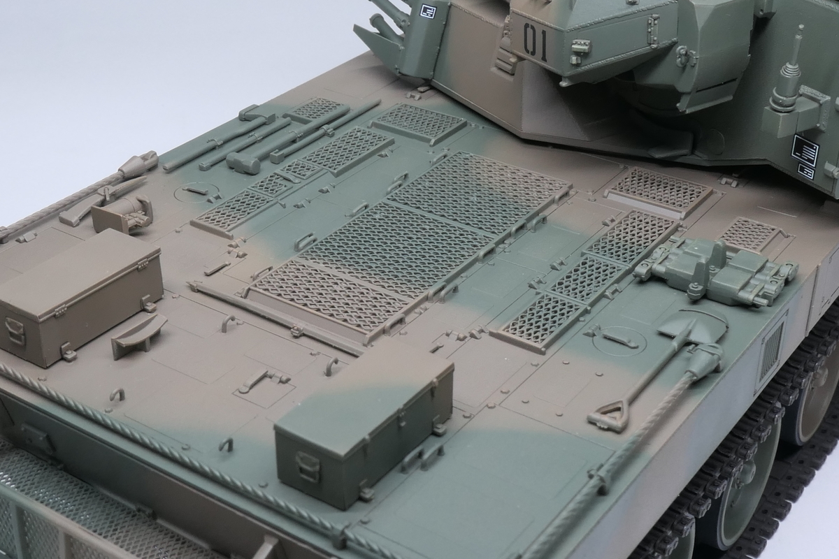 ピットロード 1/35 87式自走高射機関砲を作る 完成写真