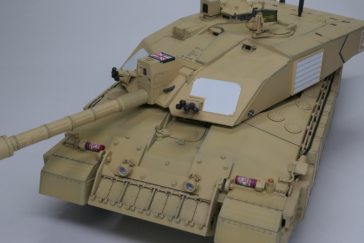 タミヤ 1/35 チャレンジャー2を作る 完成写真 - どらの自由帳