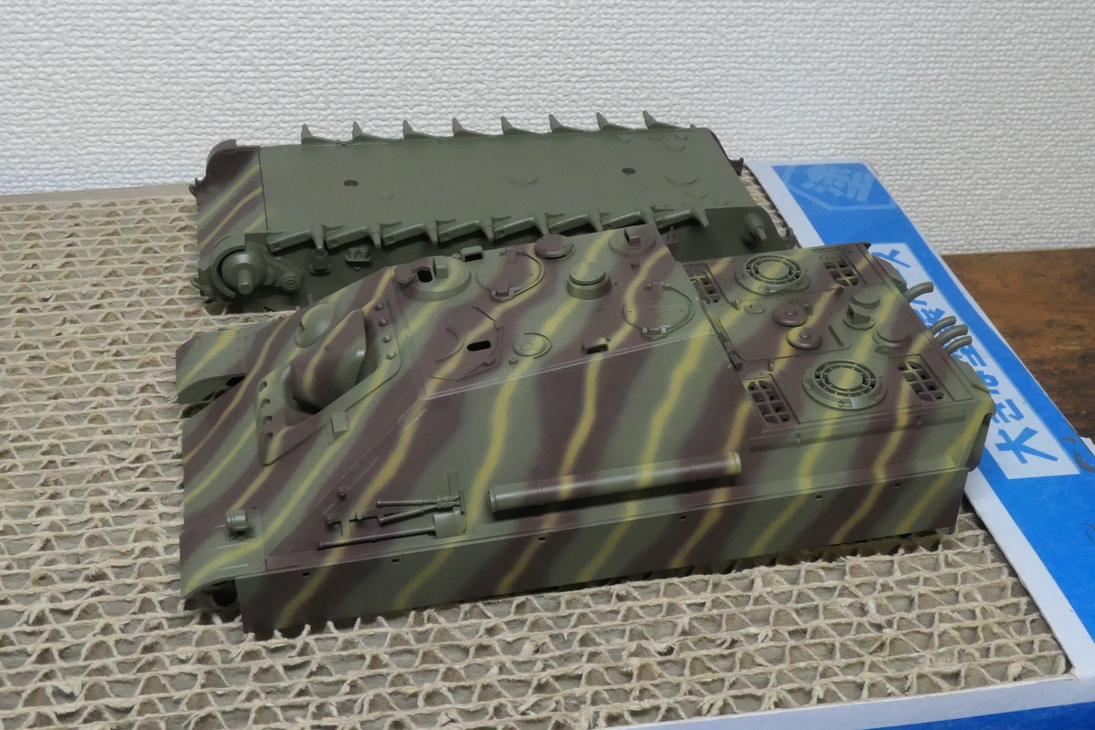 タミヤ 1/48 ヤークトパンサーを作る - どらの自由帳