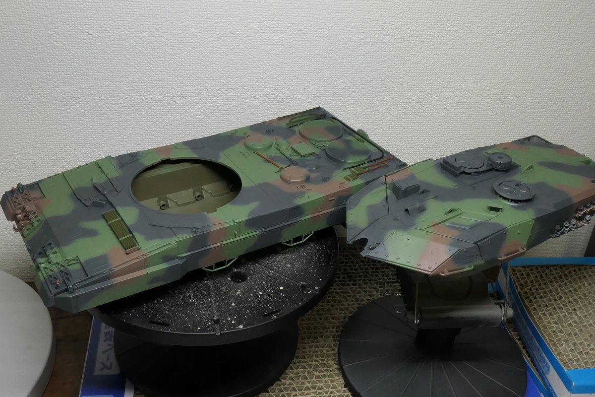タミヤ 1/35 レオパルト2A6を作る その2 - どらの自由帳