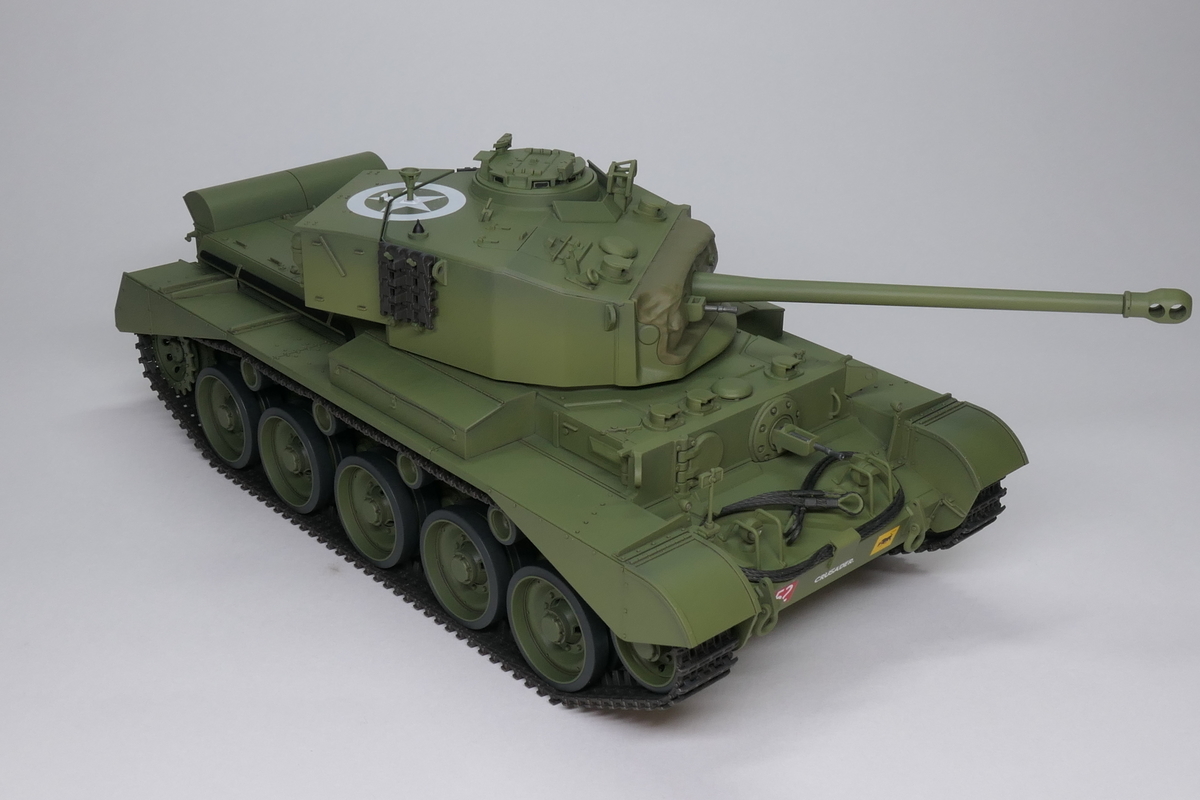 タミヤ 1/35 イギリス巡航戦車コメットを作る 完成写真