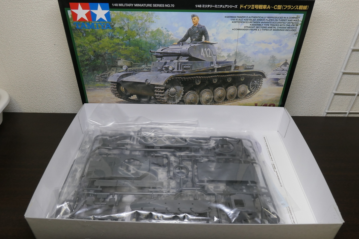 タミヤ　1/48　Ⅱ号戦車 　ジオラマベース付 タミヤ 1/48 Ⅱ号戦車を作る - どらの自由帳