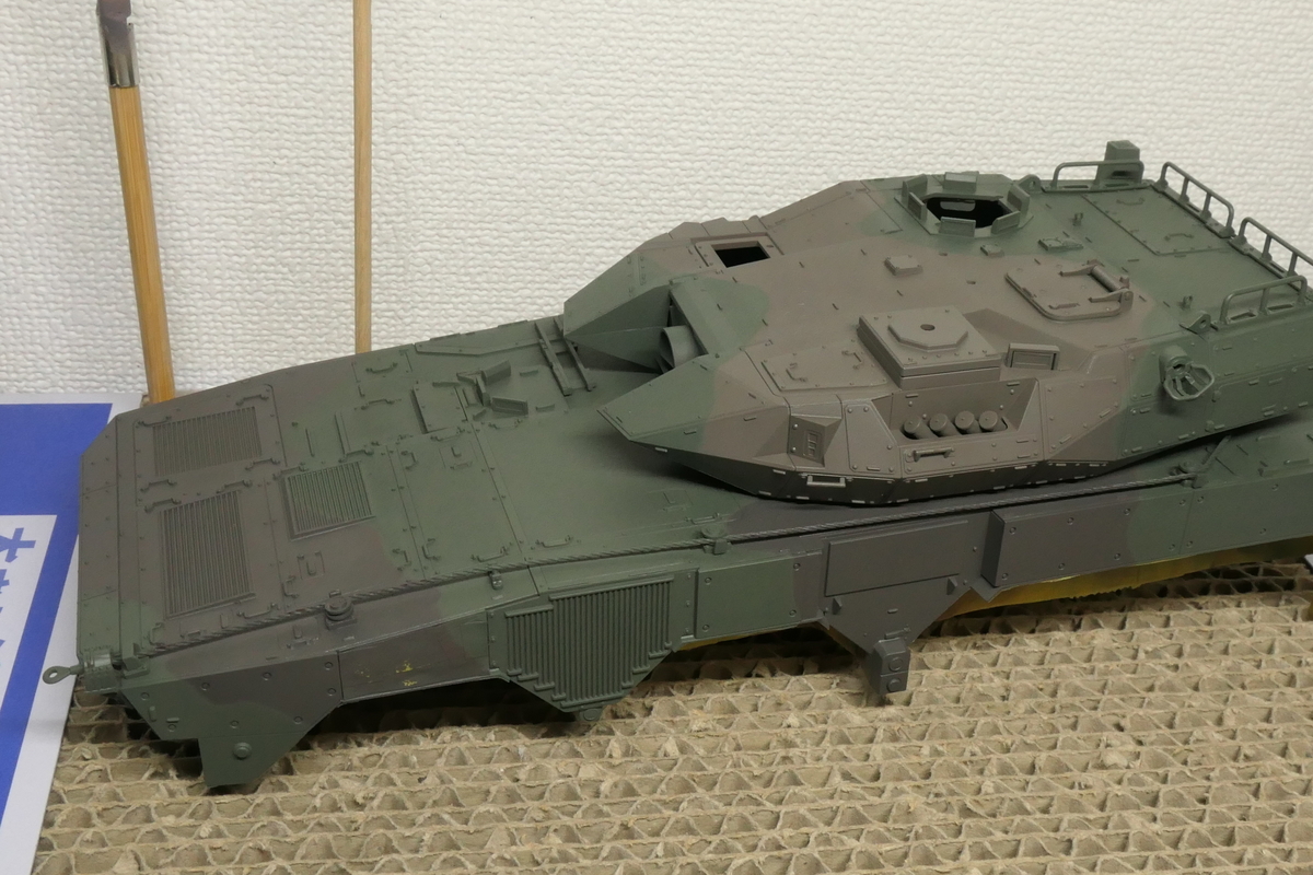 タミヤ 1/35 陸自16式機動戦闘車C5（ウインチ装置付）を作る その2
