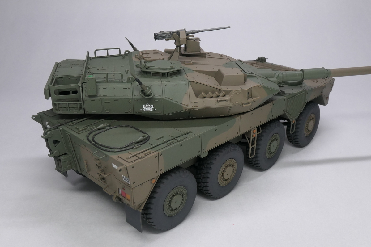 タミヤ 1/35 陸自16式機動戦闘車C5（ウインチ装置付）を作る