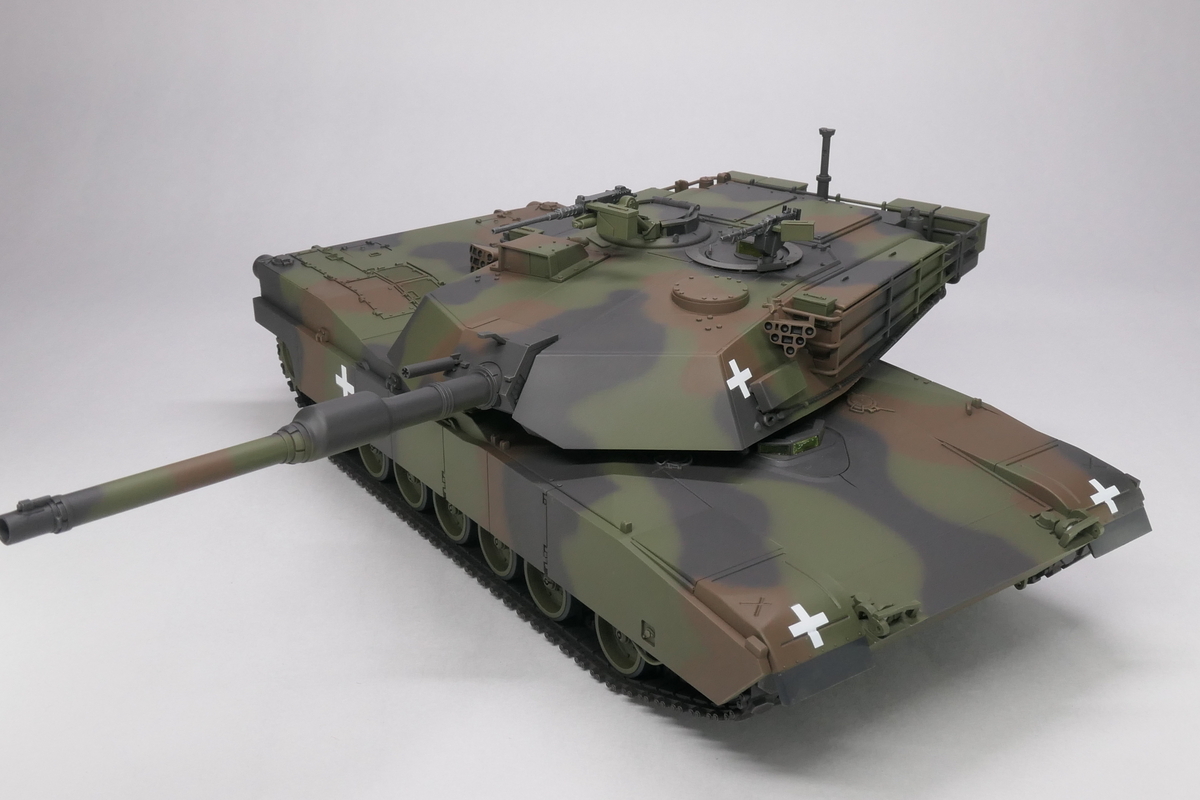 タミヤ 1/35 M1A1エイブラムス「ウクライナ軍」を作る 完成写真