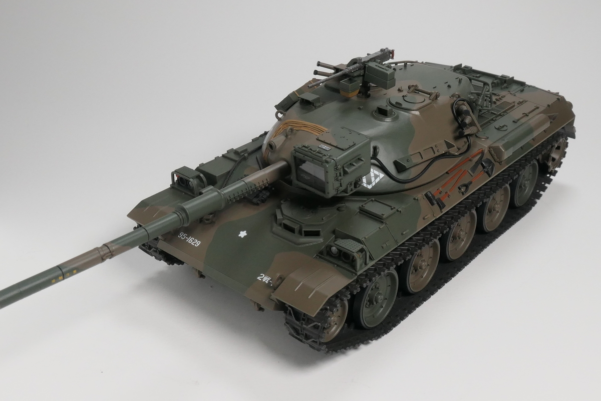 最安値，高品質 【完成品】タミヤ 1/35 74式戦車