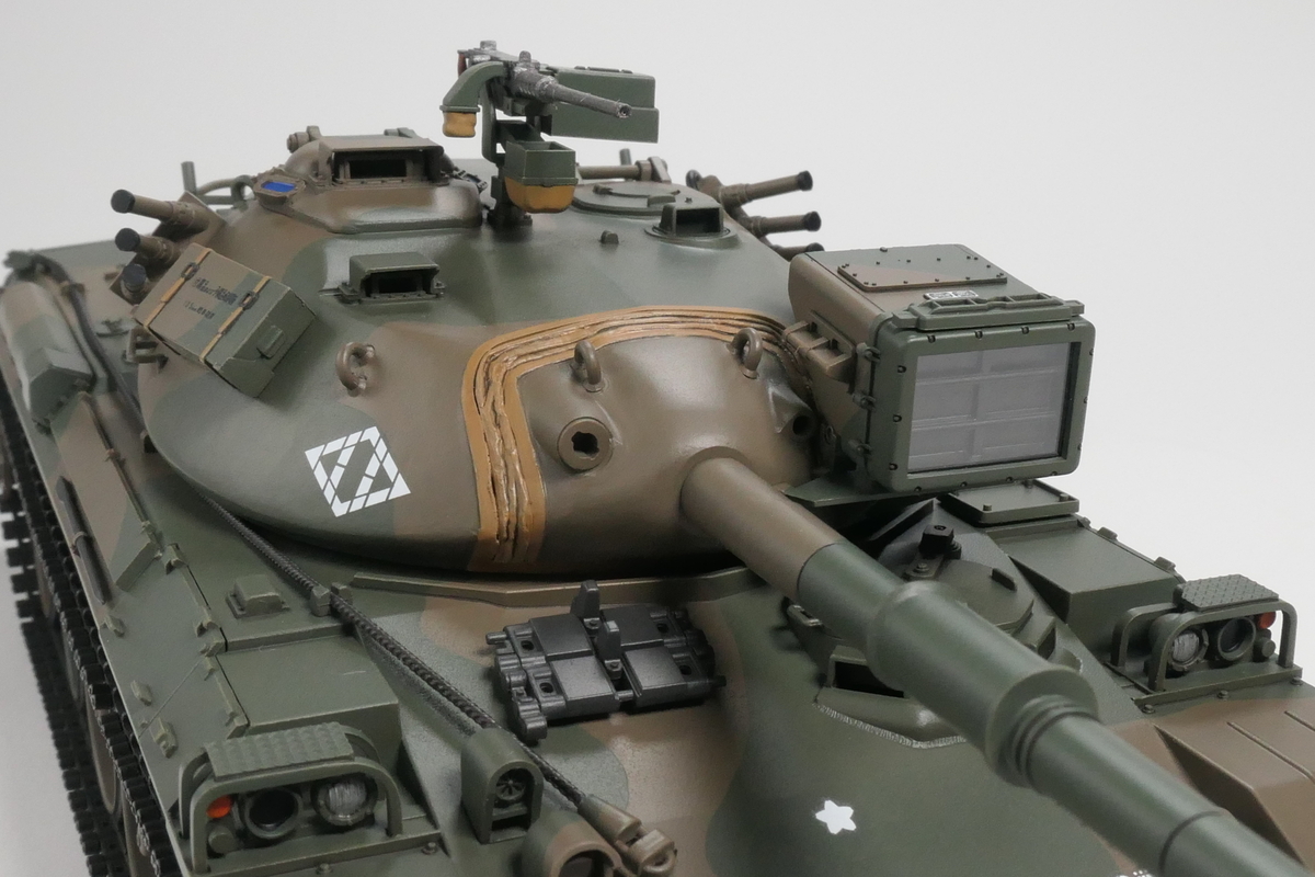 タミヤ 1/35 陸上自衛隊74式戦車を作る 完成写真 - どらの自由帳