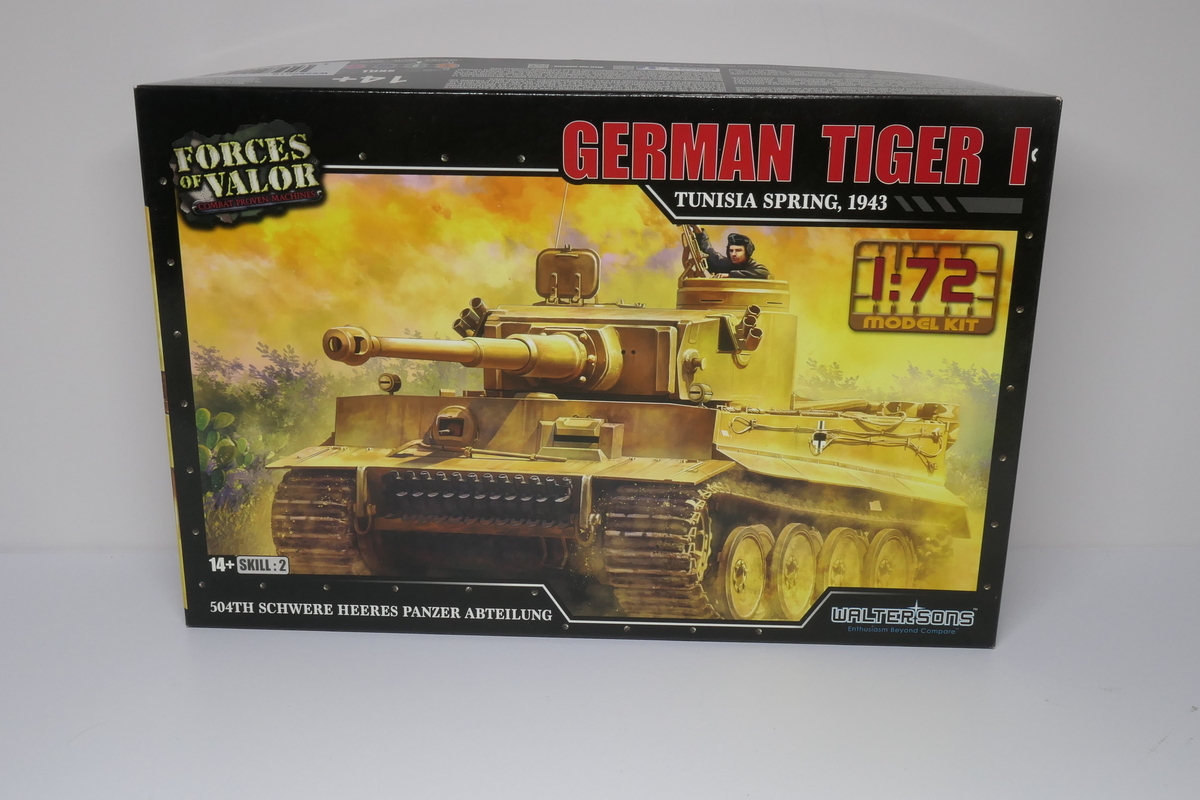 ウォルターソンズ 1/72 Tiger1 を作る - どらの自由帳