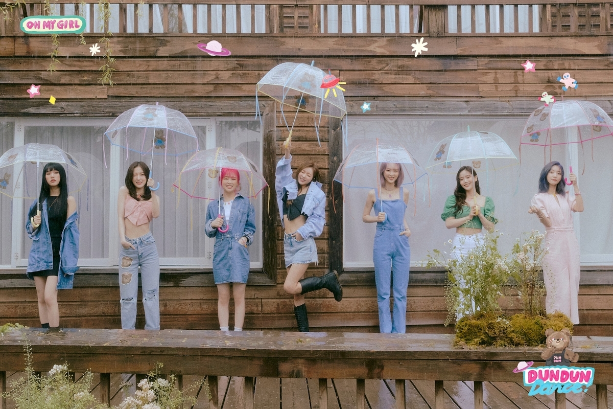 OH MY GIRL DUN DUN DANCE トレカ ポラロイド セット OH MY GIRL JAPAN 2ND SINGLE ALBUM - DUN DUN DANCE (JAPANESE