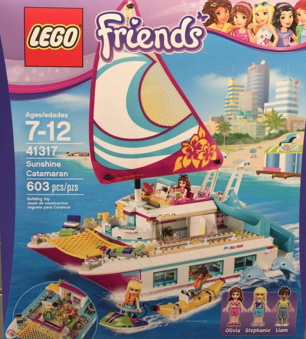 lego friends sunshine catamaran