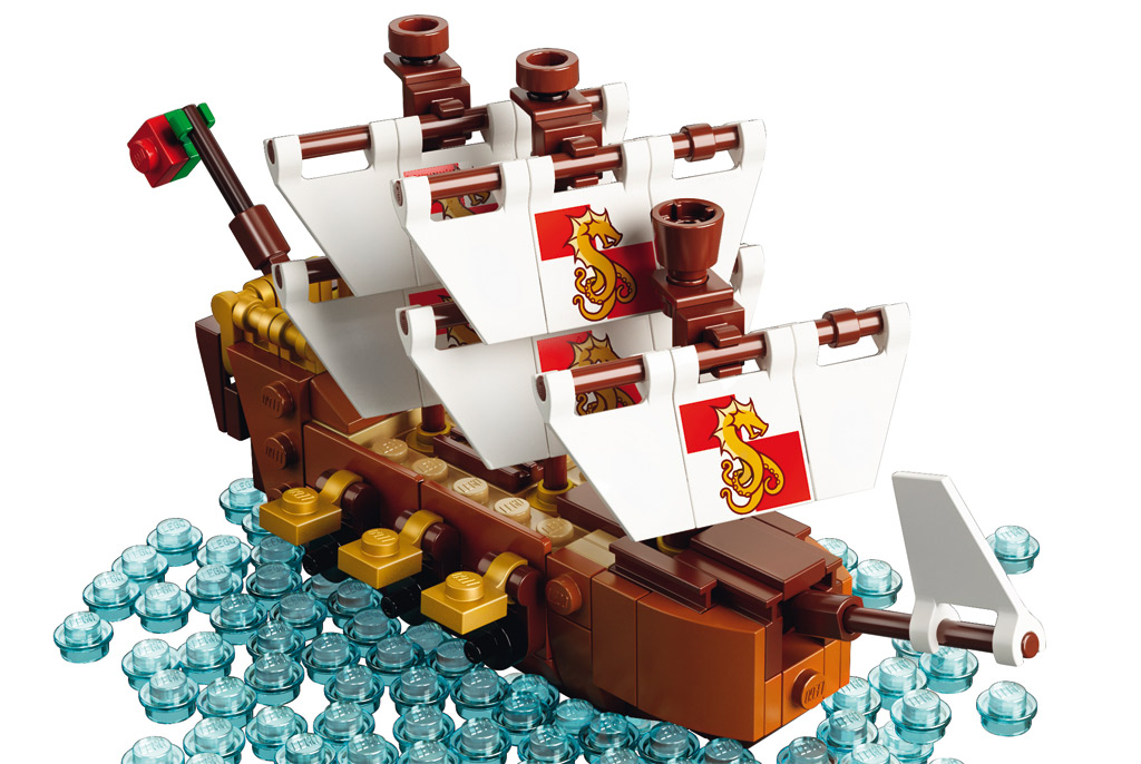 boat in bottle lego