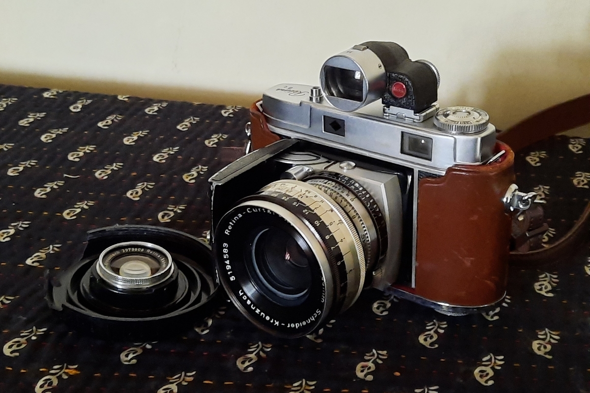 Kodak Retina llc と散歩 - 路地裏メルボルン