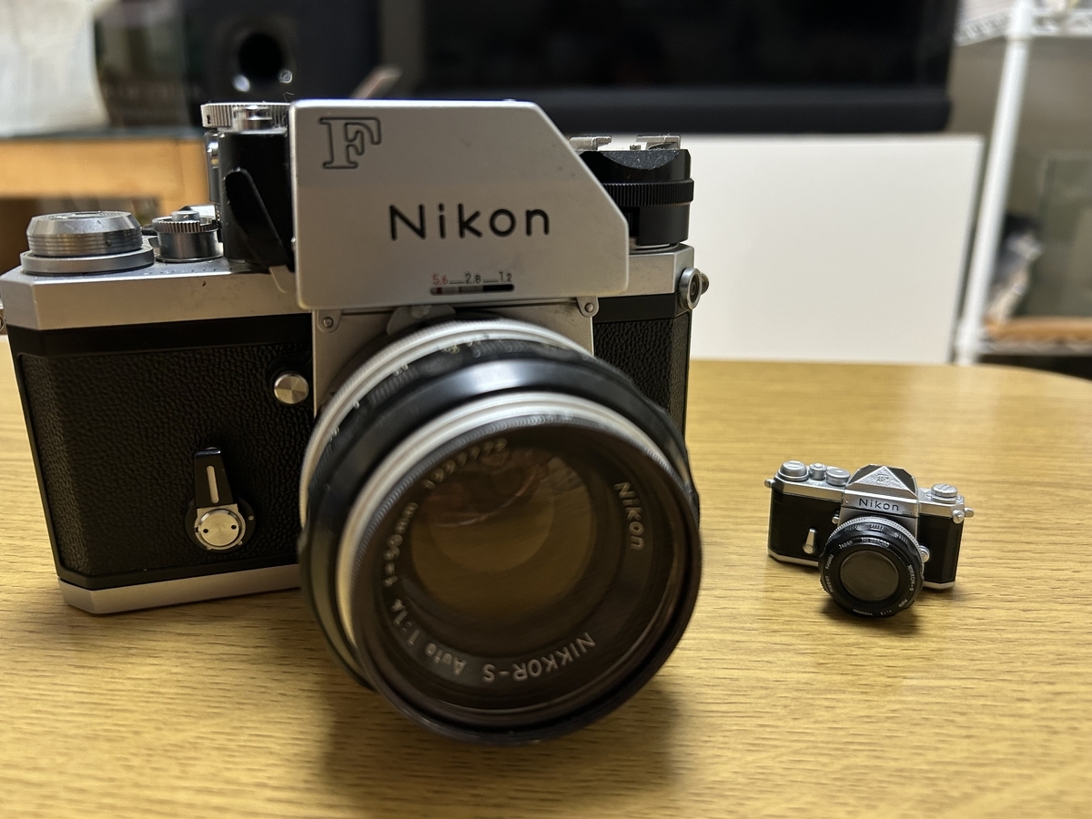 GETしたNikon Fのガチャ