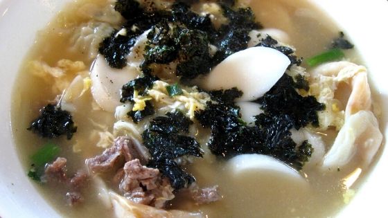 韓国のお正月を体験 トックッの作り方 こぐまぶっく