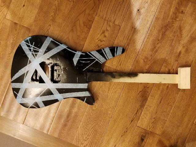 エディのフランケンギター製作日記（3／5） 工程② 〜塗装編