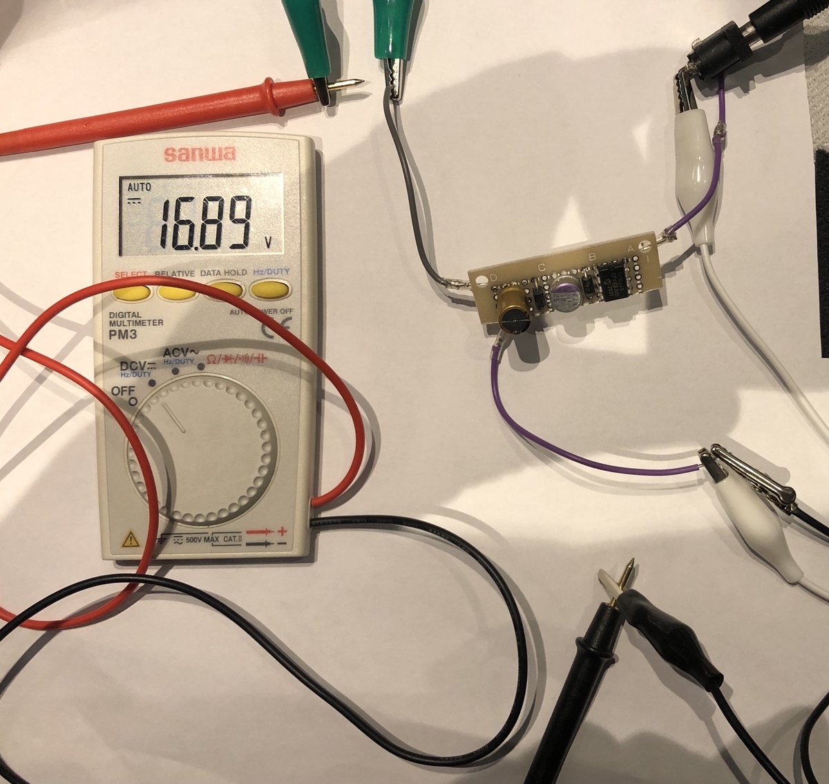 fatboost ハンドメイド9v↔︎18v昇圧 Fulltone Fatboost | フロミズワンダーズ お気楽湯上り気分♪