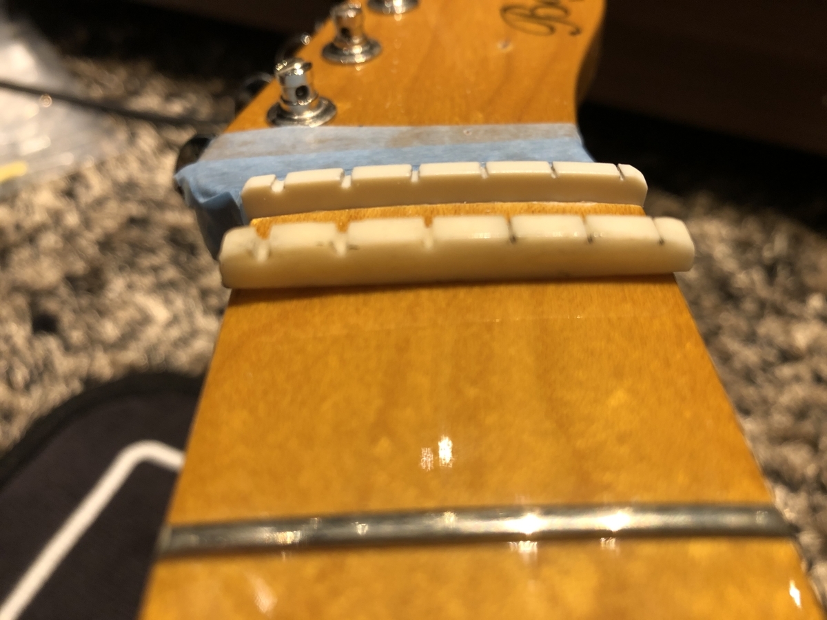 TeleGibのナット交換 - lenheyvan's music