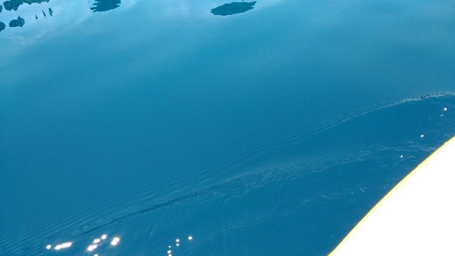 田沢湖でSUP