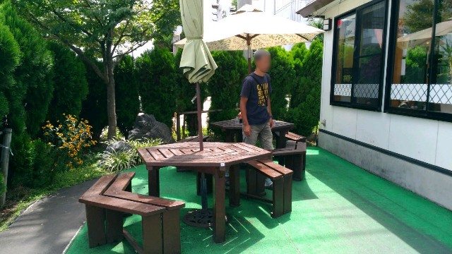 喜多方ラーメン来夢 喜多方本店ペット可の席