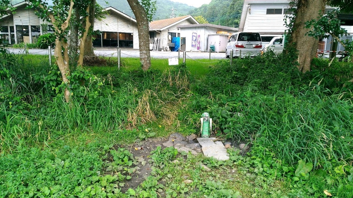 f:id:leo-roy:20190801231600j:plain 道の駅かつら 無料 キャンプ 車中泊 水道