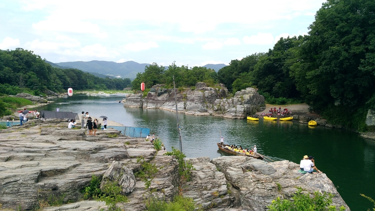 長瀞　岩畳