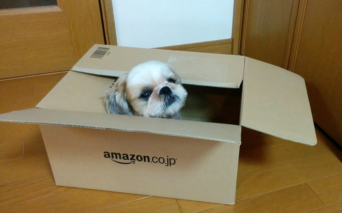 f:id:leo-roy:20191004152145j:plain Amazon 段ボール 犬