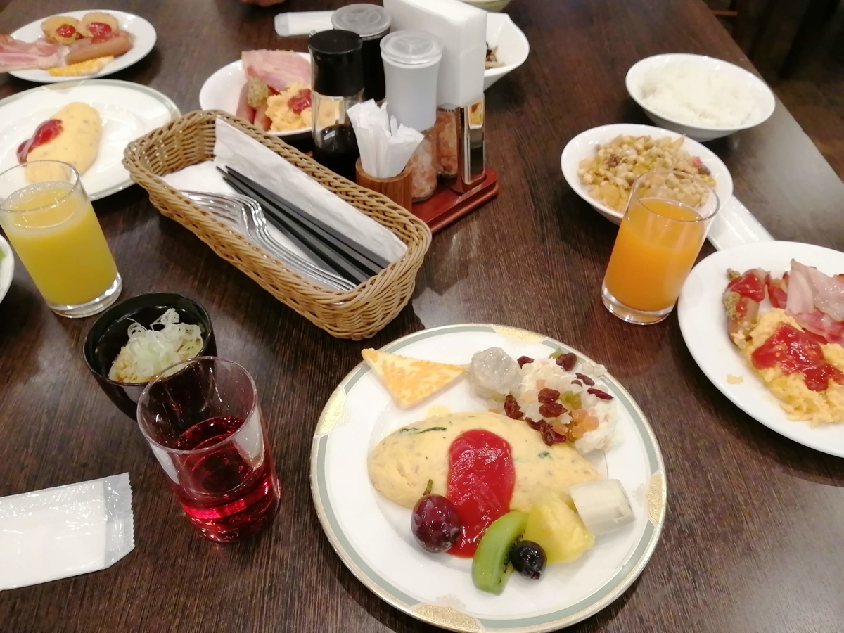 ホテル　フロラシオン那須　朝食　バイキング