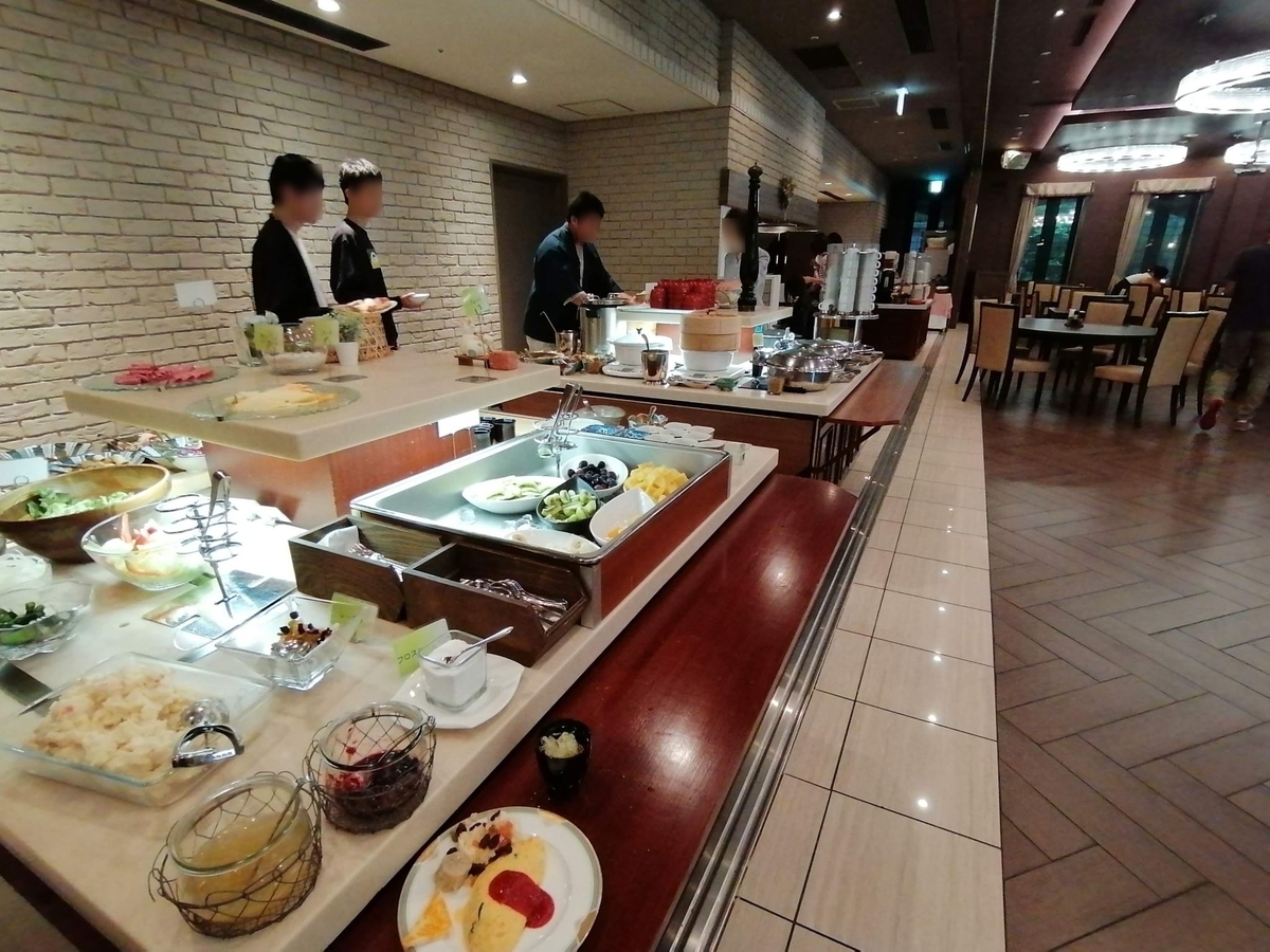 ホテル　フロラシオン那須　朝食　バイキング