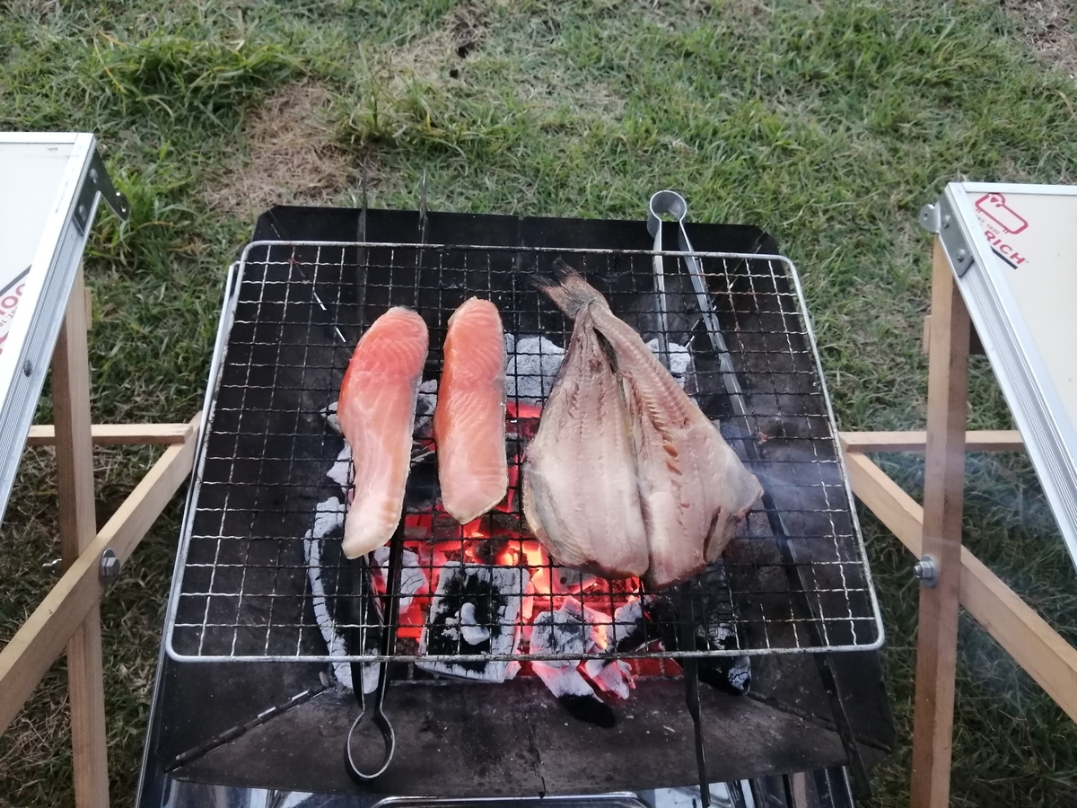 紫雲寺記念公園オートキャンプ場 BBQ