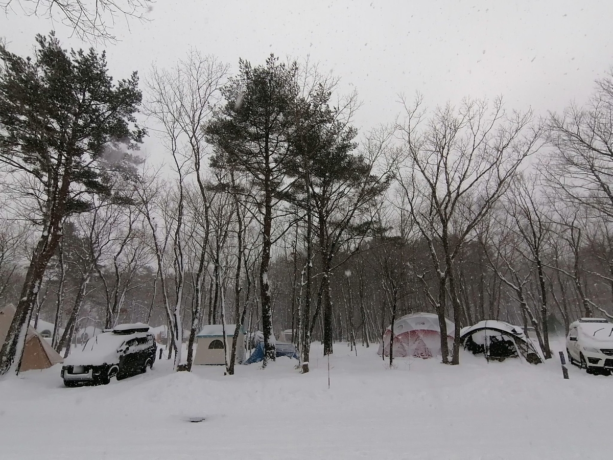 エンゼルフォレスト那須白河 雪中キャンプ